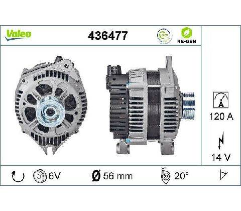 Generátor VALEO 436477