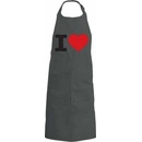 zástěra I love