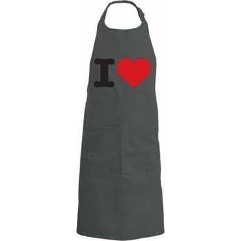 zástěra I love