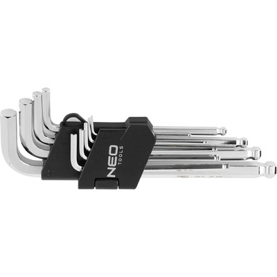NEO Tools sada imbus 1,5-10mm 9ks gulička s magnetom 09-525
