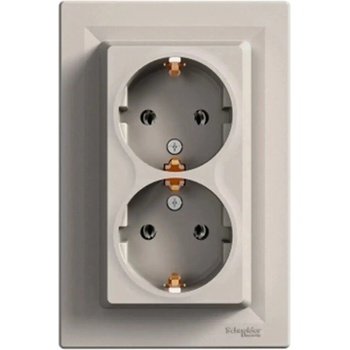 Schneider Electric ДВОЕН КОНТАКТ БРОНЗ schneider asfora (3606480728198)