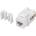 Lanberg keystone module RJ45 90° UTP CAT. 6 - KSU6-1090 (KSU6-1090)