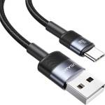 USAMS SY кабел за данни USB - Type-C, 120 см, ЧЕРЕН SJ718USBSG01 (SJ718USBSG01)
