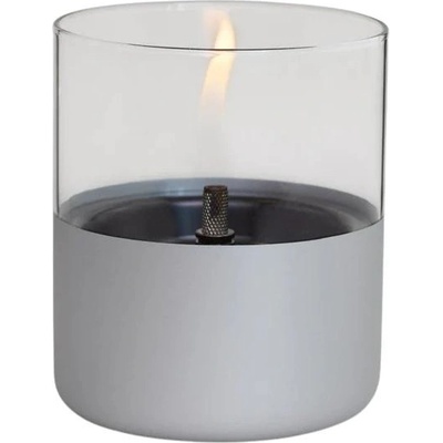 Lucerna Lilly 10 Glass Alu - stříbrná