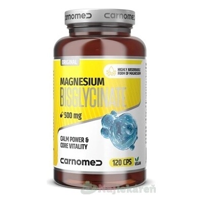CarnoMed Magnesium Bisglycinate 500 mg 120 ks