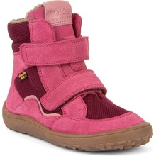 Froddo Dievčenská zimná barefoot obuv TEX WINTER Fuxia G3160233-5 fuxia