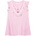 Guess Розова свободна рокля за мини момиче с детайли и къдрички Guess