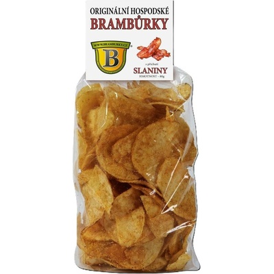Bramburky Pravé hospodské Brambůrky Slanina 80 g