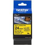 Brother TZeSL651 tape Black on Yellow 24mm (TZESL651) - BestPC