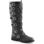 Pleaser USA Pleaser Gotham-110 Blk Distressed Pu S