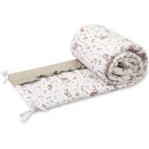 Sensillo Обиколник за легло Sensillo - Forest Beige (SILLO-2230481) - ozone