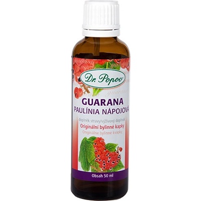 Dr.Popov Kapky bylinné Guarana 50 ml