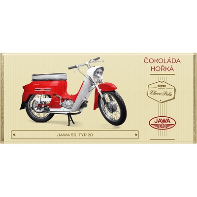 CHOCO POLA JAWA 50, 20 hořká 100 g