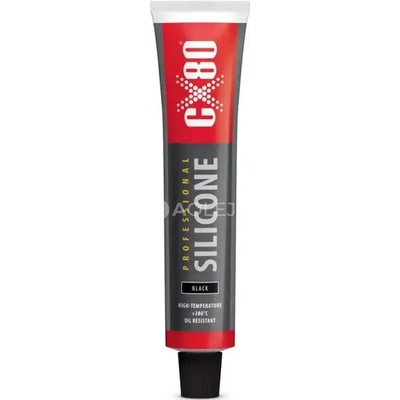 CX80 Silikón vysokoteplotný odolný 80 ml čierna