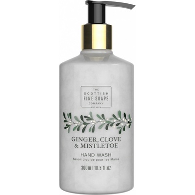 Scottish Fine Soaps tekuté mydlo na ruky zázvor klinčeky & Imelo 300 ml