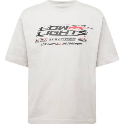Low Lights Studios Тениска 'Motors' сиво, размер L