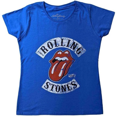 The Rolling Stones Tour '78 Blue M Дамски Риза (<![CDATA[RSTS52LBL02]]>)