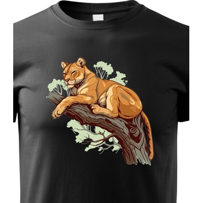 Dětské tričko Puma Černá Canvas Bezvatriko.cz 2182