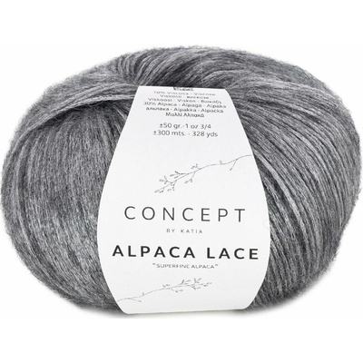 Katia Alpaca Lace Farba: 90 - Medium grey