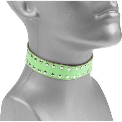 NNM чокър Stud - Зелена - RET033