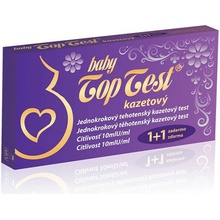 Baby Top Test tehotenský kazetový 1 ks