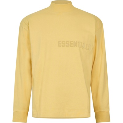 Fear of god essentials Тениска FEAR OF GOD ESSENTIALS Men's Long Sleeve T-Shirt - Light Tuscan