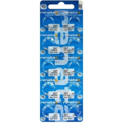 Renata 337 SR416SW 1,55V 8,3mAh 10ks 785618338836