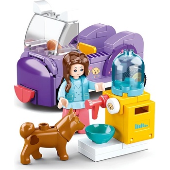 Sluban B0970F Autíčko s krmítkem pro pejsky