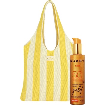 NUXE Sun Олио за придобиване на тен със златисти частици, SPF50, 150 ml