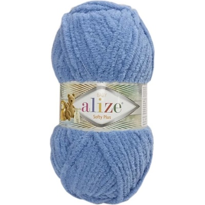 Alize Softy Plus 374 jeansovo modrá