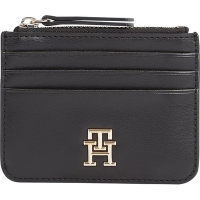 Tommy Hilfiger Kožené púzdro na karty Refined Tommy Holder