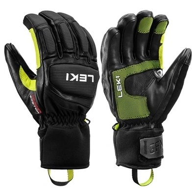 Leki Griffin Pro 3D black/lime/white 24/25