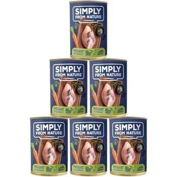 Simply From Nature Bažant s mrkvou 6 x 400 g