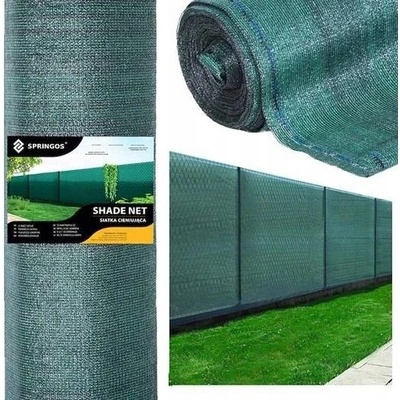 Stínící tkanina 150cm x 10m, 90% zastínění, zelená SPRINGOS SN0045