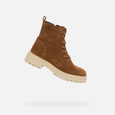 Geox Кафяви дамски анкл обувки Geox Iridea Geox | Kafyav | ЖЕНИ | 36