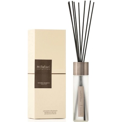 Millefiori Milano aroma difuzér s tyčinkami Smoked Bamboo Kouřový bambus 350 ml