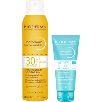 Image 1 of BIODERMA Photoderm Слънцезащитен прозрачен спрей Brume Invisible, SPF30, 150 ml