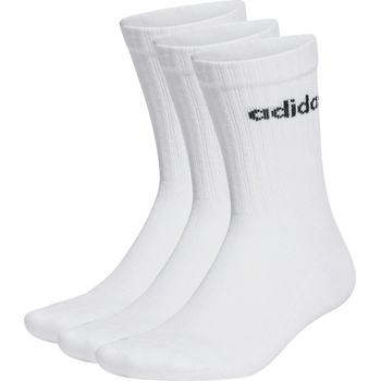 adidas Чорапи Adidas Linear Crew Cushioned Socks 3 Pairs - White/Black