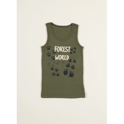 Extreme Intimo tílko Stopy khaki – Zboží Dáma