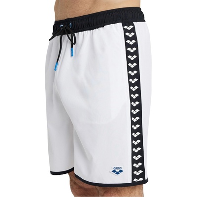 arena Icons Unisex Bermuda Team Stripe - White Black