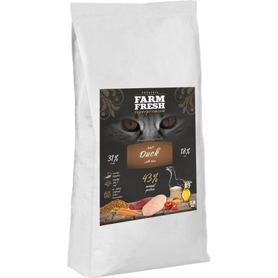 Farm Fresh Cat Adult Duck with Rice chovatelský obal 15 kg