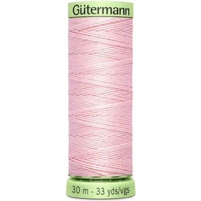 Nit PES Gütermann JEANS - extra silná 30 (30m) barva 659 - růžová