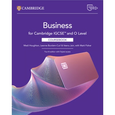 Cambridge IGCSE(TM) and O Level Business Coursebook with Digital Access (2 Years)