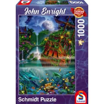 Schmidt Spiele Пъзел Schmidt от 1000 части - Морски съкровища (59685)