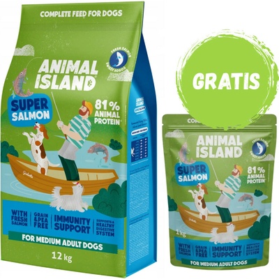 Animal Island Adult Medium Losos 12 kg