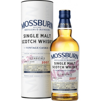 Mossburn Vintage Casks Glenrothes 11y No.26 46% 0,7 l (tuba)