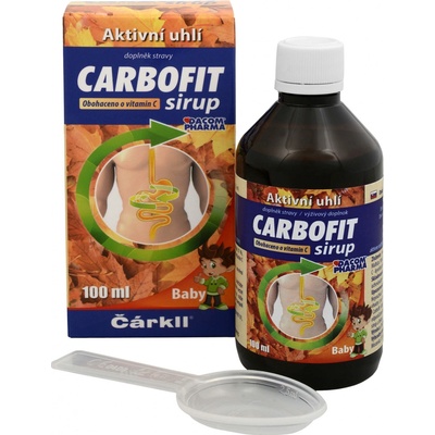 Carbofit Čárkll Baby sirup 100 ml