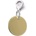 Metalmorphose Медальон за гравиране Metalmorphose, кръг Shiny gold (MED030GLD)