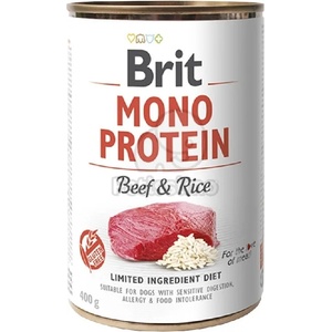 Brit Mono Protein от Говеждо & ориз 6 х 400 г