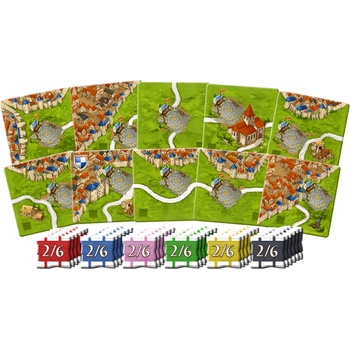 Fantasmagoria Мини разширение за настолна игра Каркасон: Залози (77269-bg)